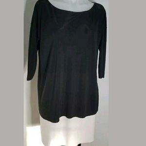 Bailey 44 White Black Color Block Dress Sz M